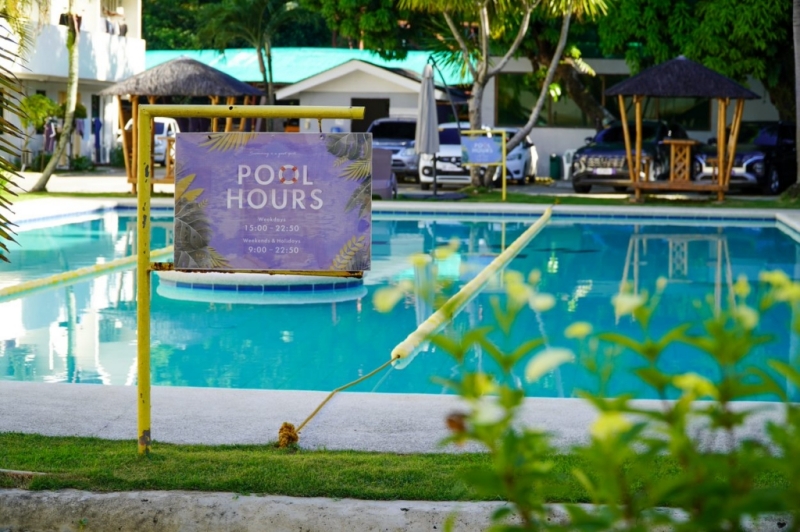 フィリピン留学 Cebu21 - English Fella 2-Swimming pool-4